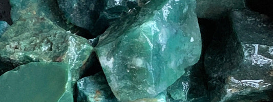 Green Jasper raw wholesale