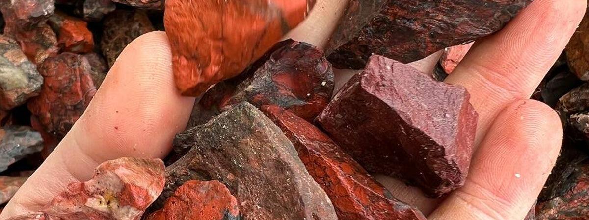 Brecciated Jasper raw wholesale