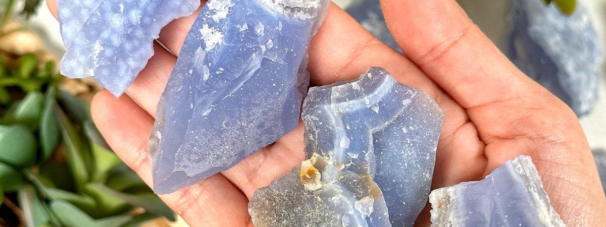 Chalcedony raw wholesale