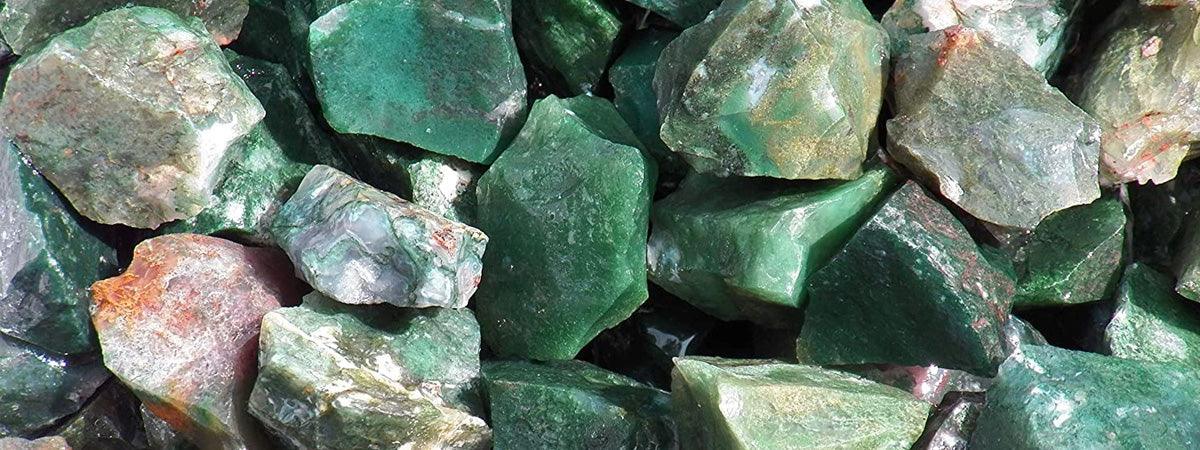 Green Agate raw wholesale