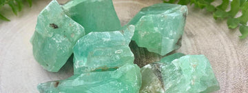 Green Calcite raw wholesale