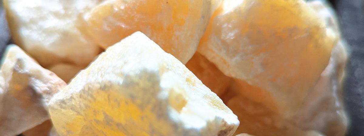 Yellow Calcite raw wholesale