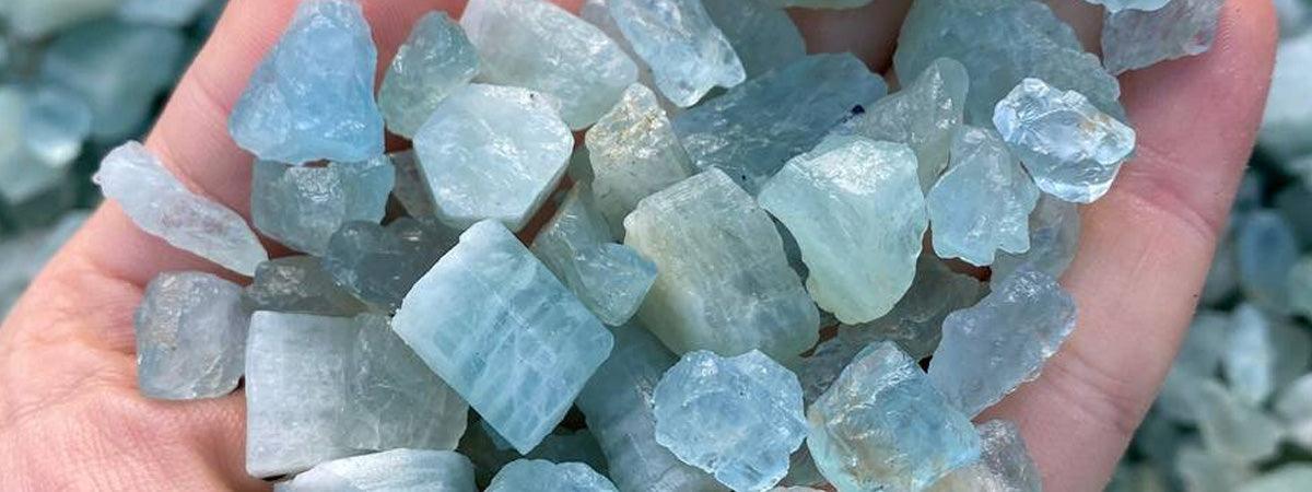 raw aquamarine wholesale
