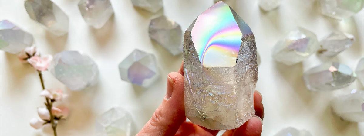 raw aura quartz wholesale