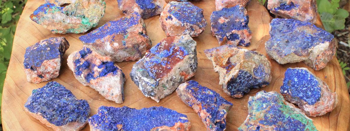 raw azurite wholesale