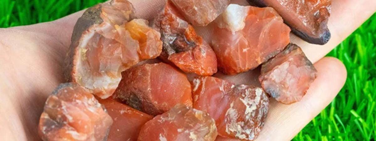 raw carnelian wholesale