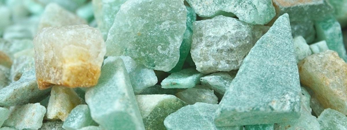 raw green aventurine wholesale