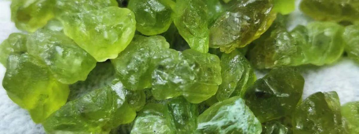 raw peridot wholesale