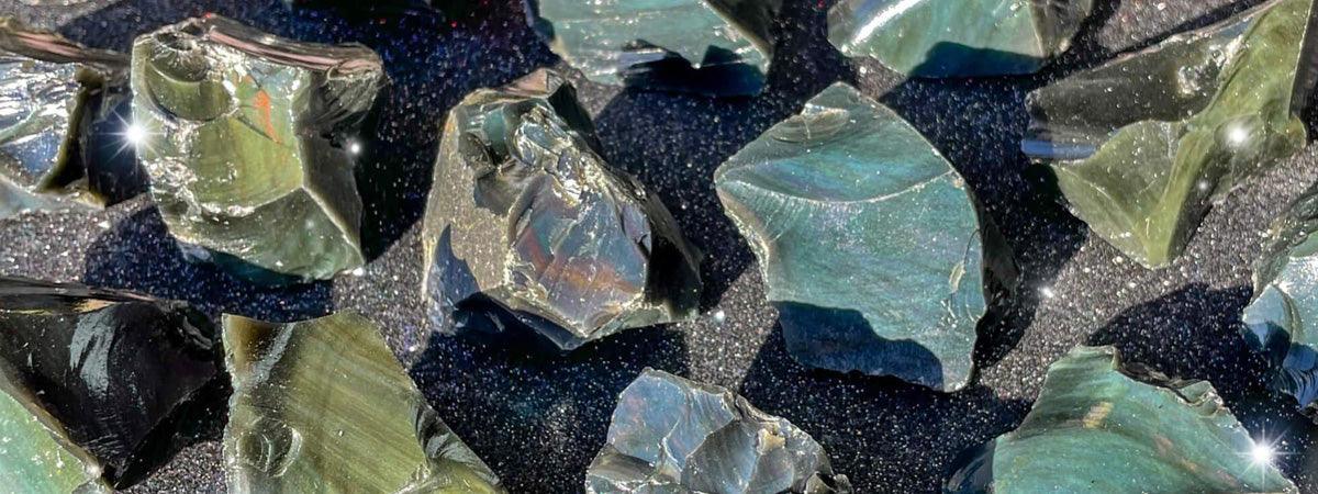 raw rainbow obsidian wholesale