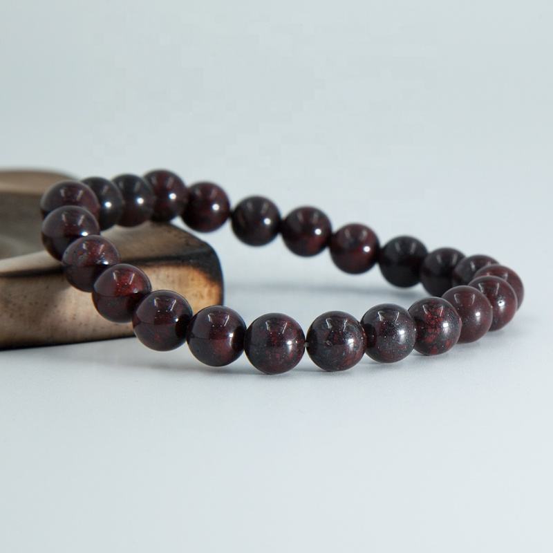8mm brecciated jasper bracelet