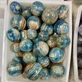2-8cm blue onyx sphere 1kg