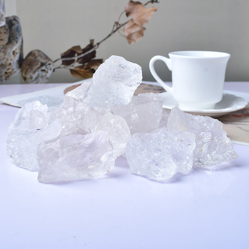 2-3cm raw clear quartz 1kg