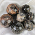6-7cm black moonstone sphere