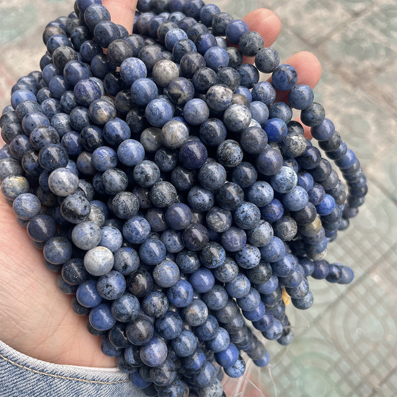 8mm dumortierite beads