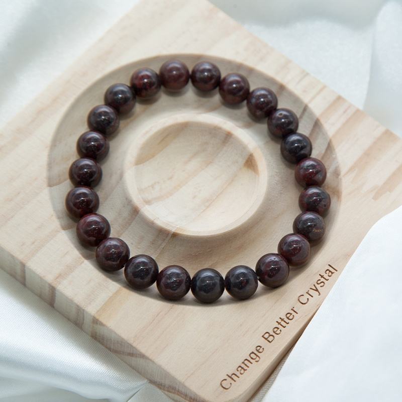 8mm brecciated jasper bracelet