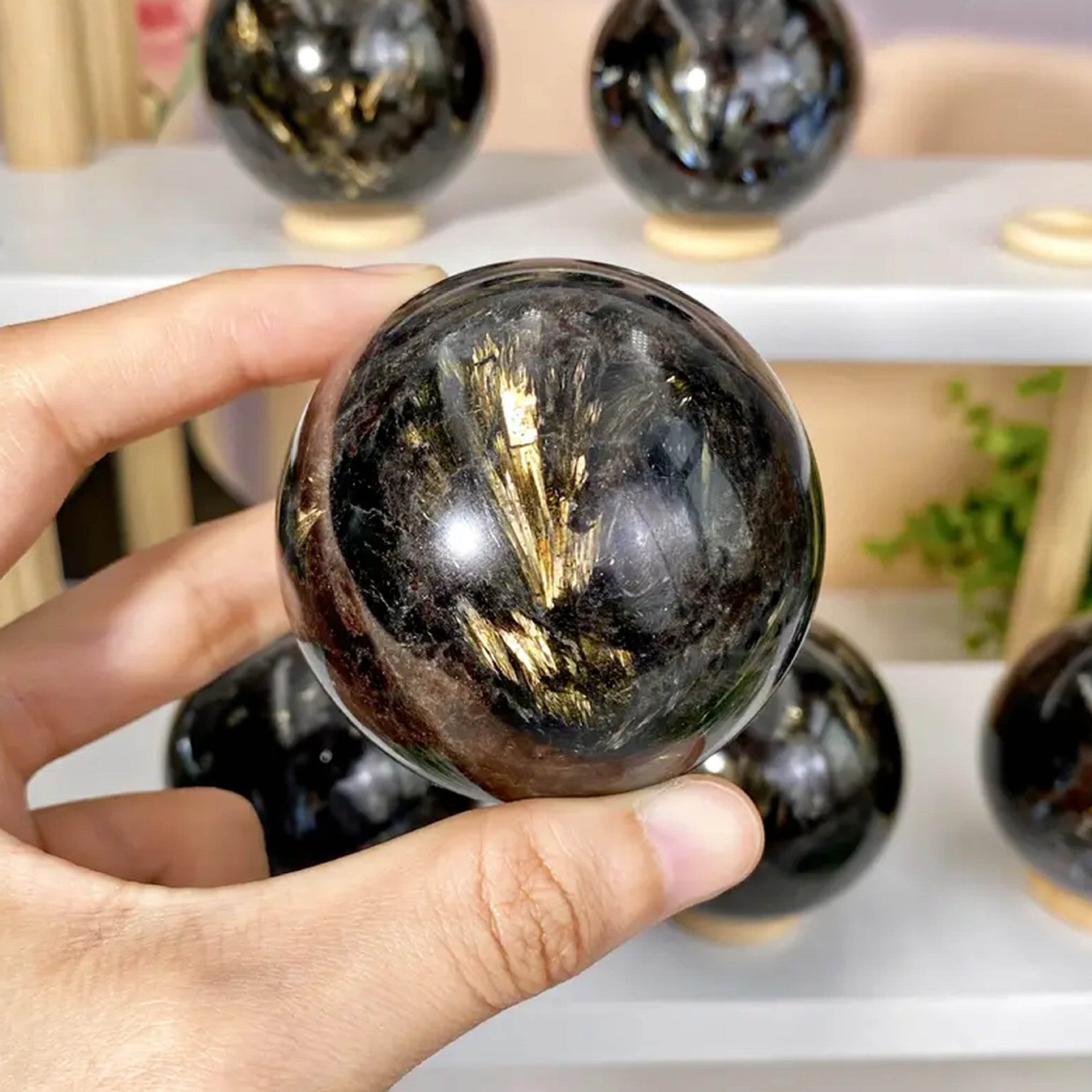 astrophyllite sphere 1kg
