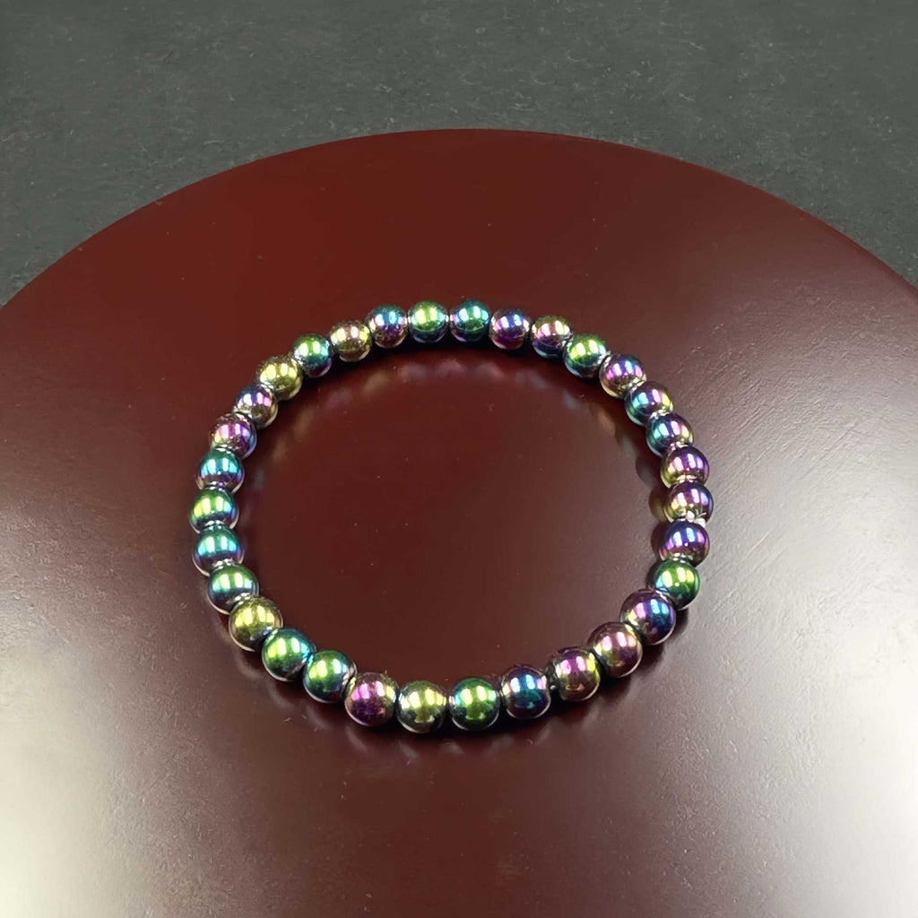 6mm bismuth bracelet