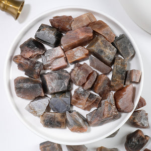 black moonstone raw 100g