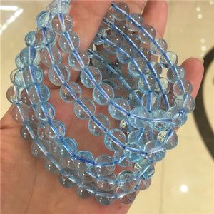 8mm blue topaz bracelet