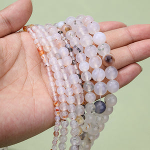 8mm dendritic agate beads