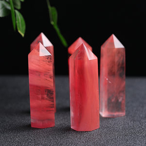 5-9cm cherry quartz sphere 1kg