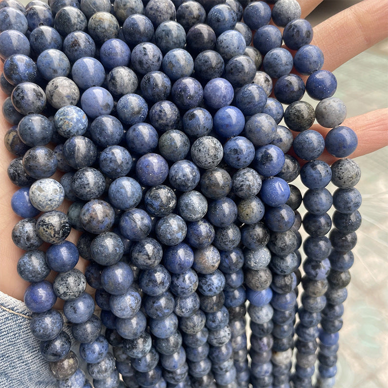 8mm dumortierite beads