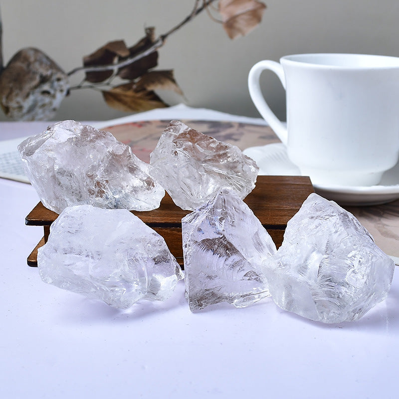 2-3cm raw clear quartz 1kg