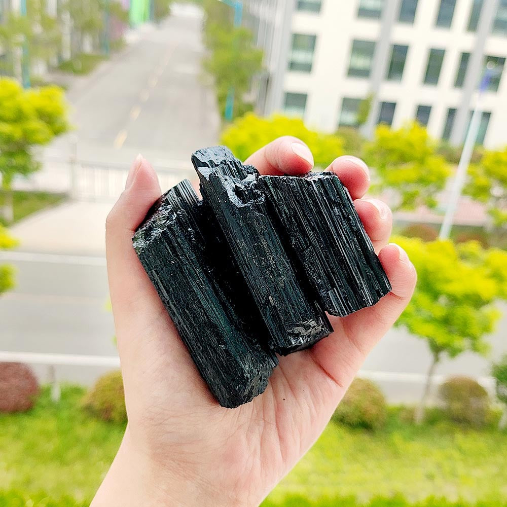 raw black tourmaline 1kg