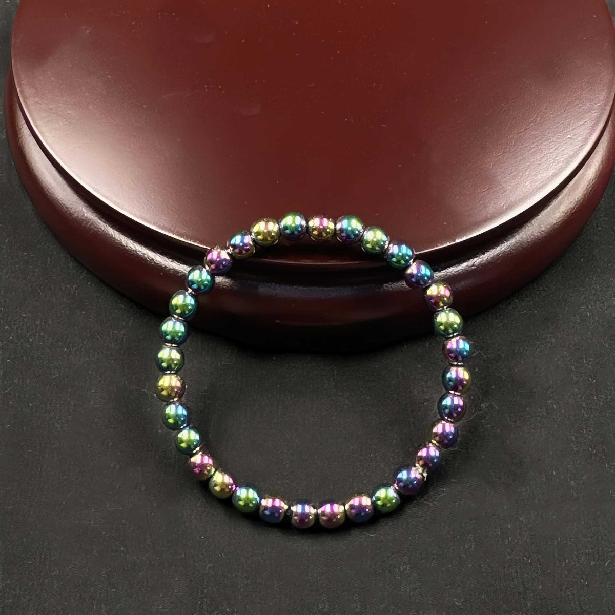 6mm bismuth bracelet