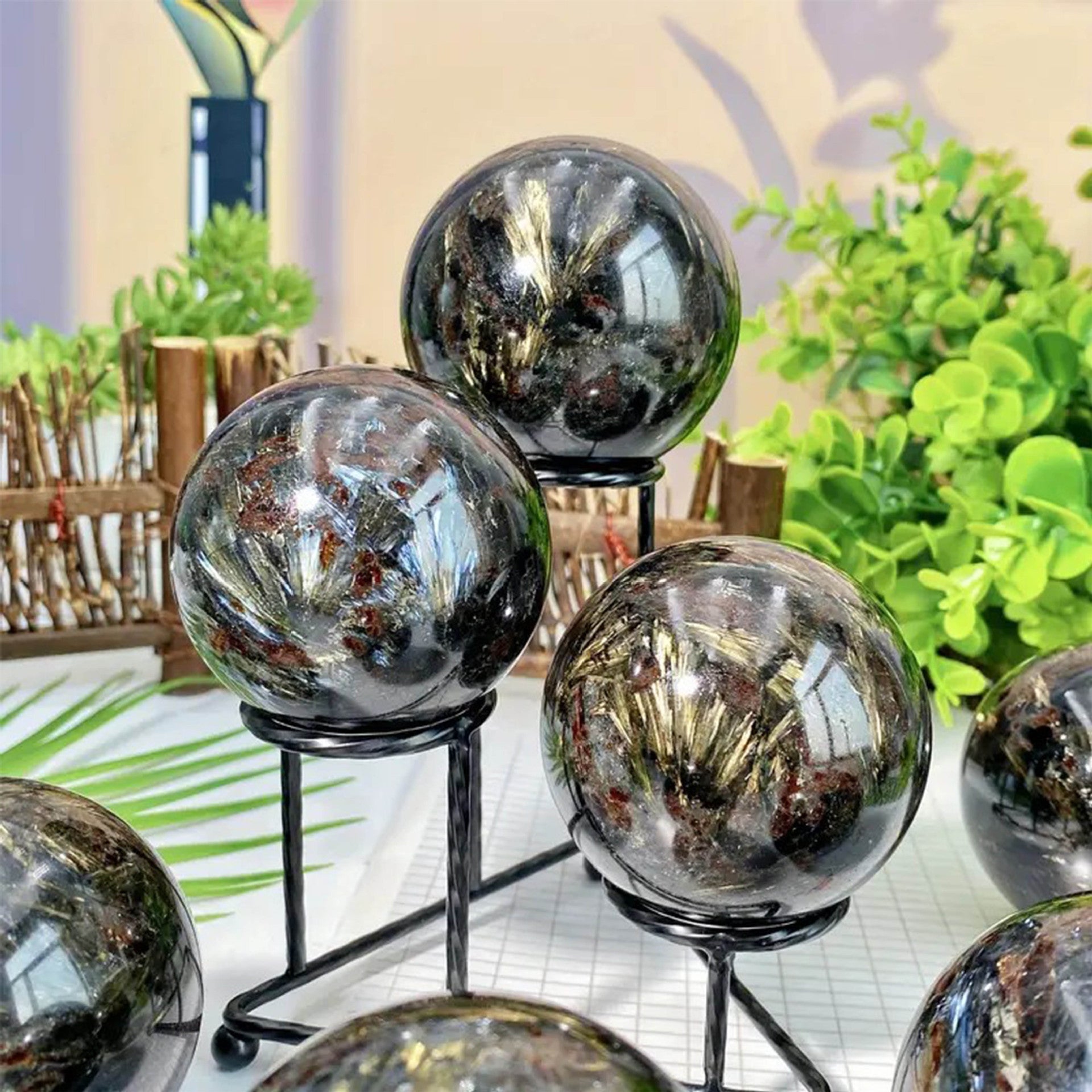 astrophyllite sphere 1kg