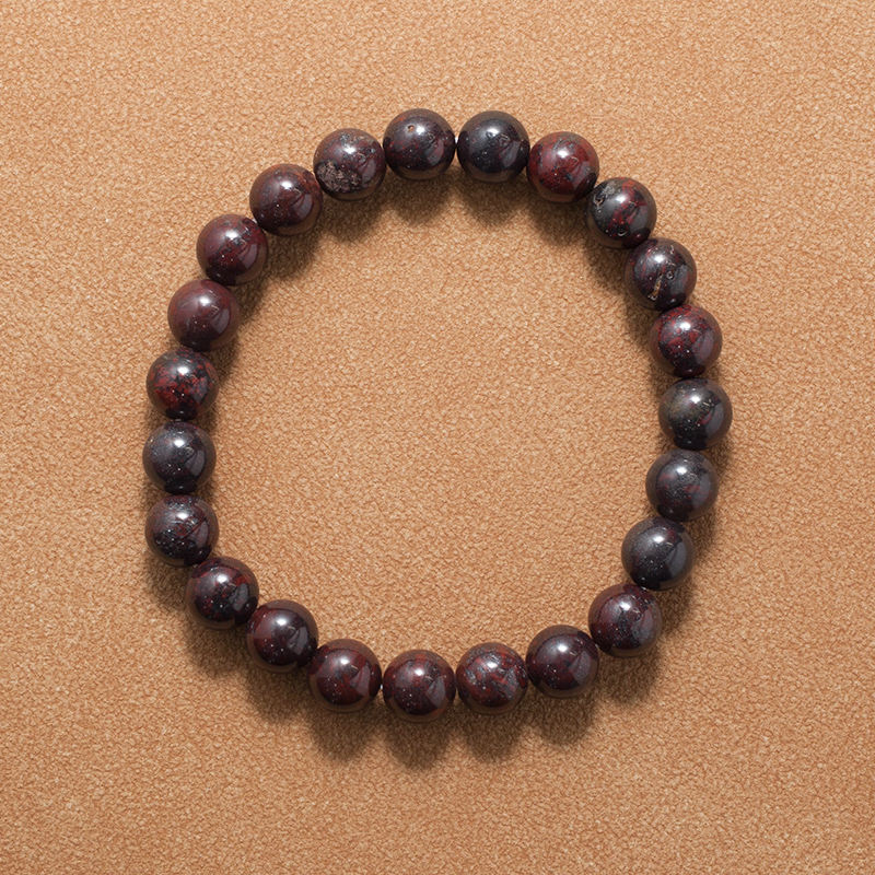 8mm brecciated jasper bracelet