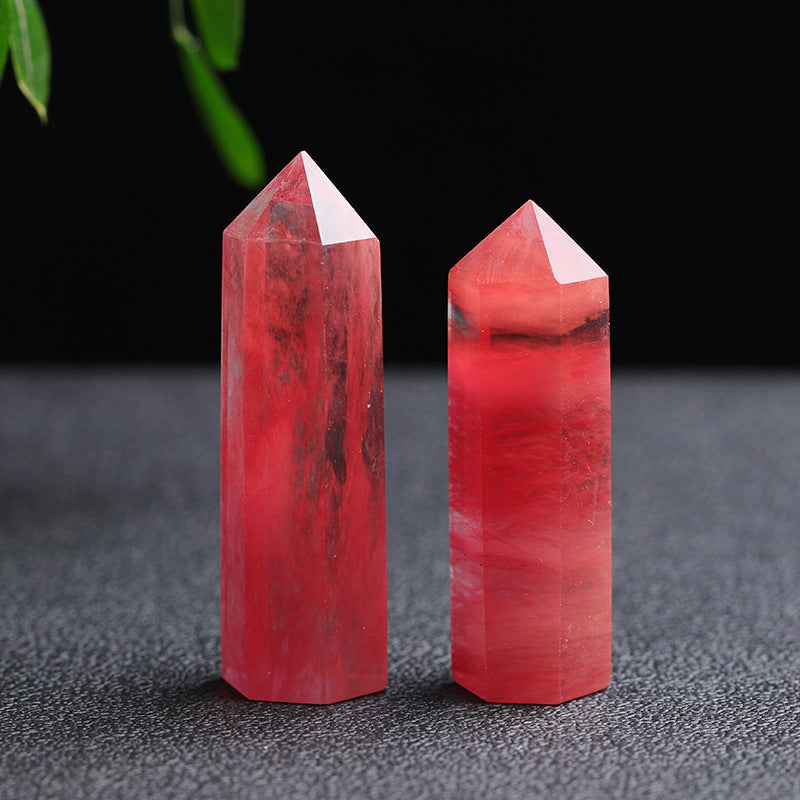 5-9cm cherry quartz sphere 1kg