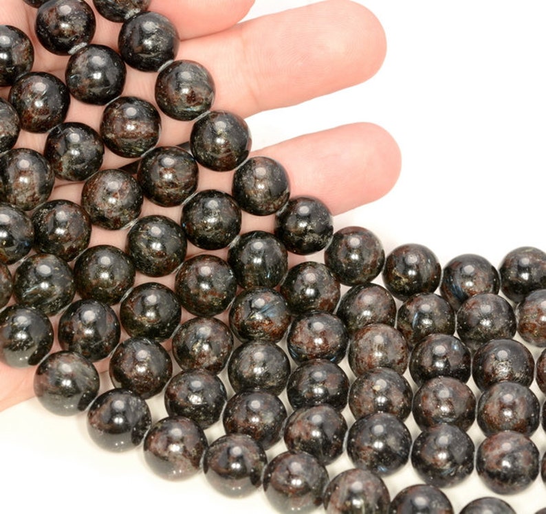 8mm astrophyllite beads