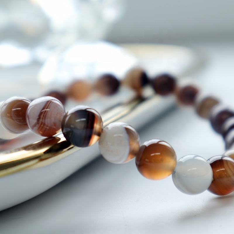 8mm botswana agate bracelet