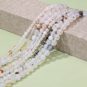 8mm dendritic agate beads