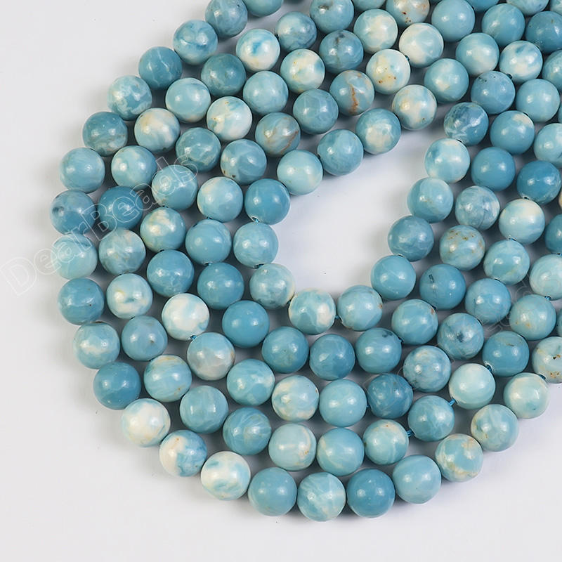 8mm caribbean calcite bracelet
