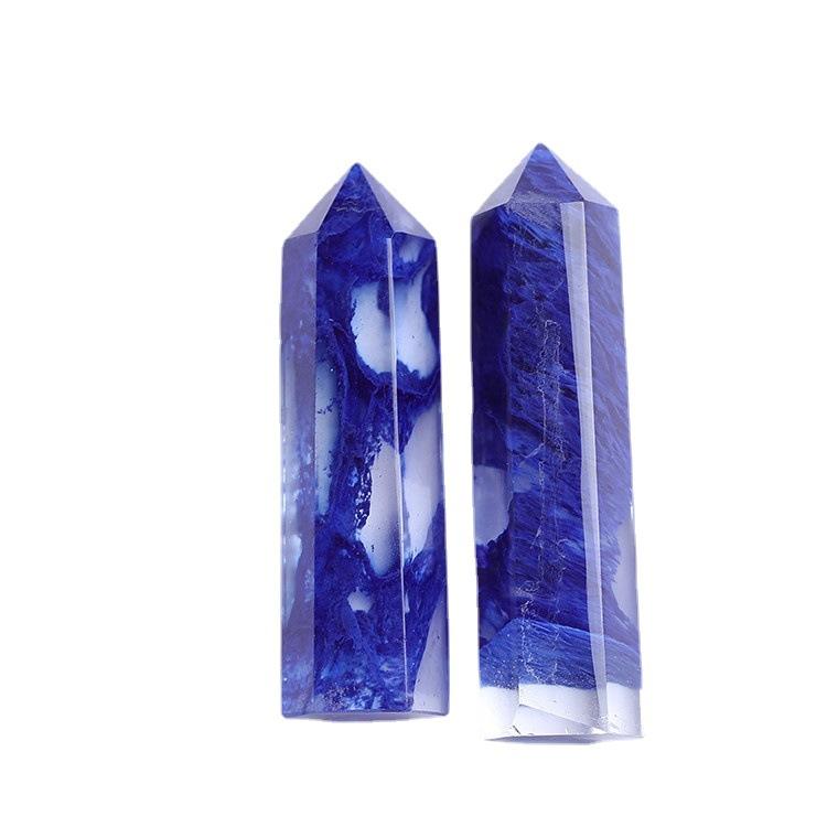 5-9cm blue quartz tower 1kg