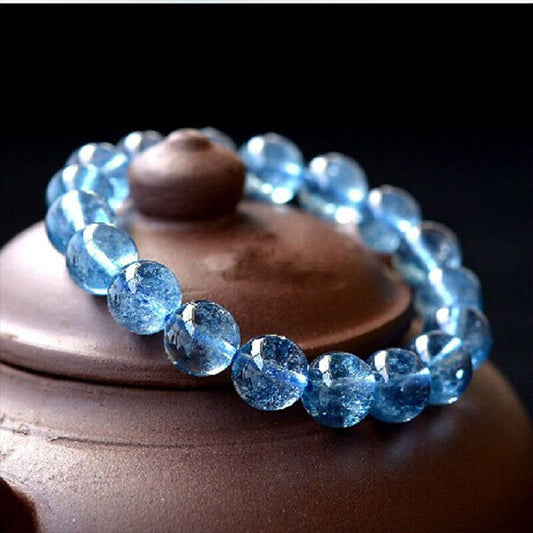 8mm raw blue quartz