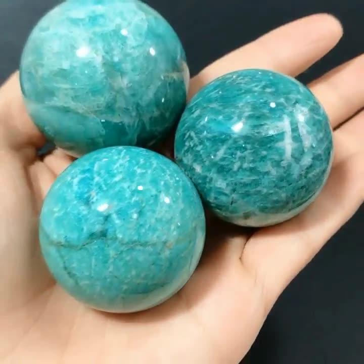 5-9cm amazonite sphere Wholesale - Free Shipping Over 300USD - Price at $ 39.00 /pc