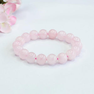 6/8/10/12MM Rose Quartz Bracelet Wholesale - Free Shipping Over 300USD - Price at $ 2.00 /pc