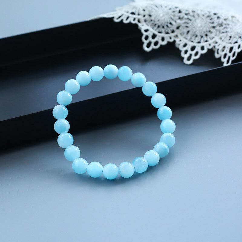 8mm Hemimorphite Stone bracelet Wholesale - Free Shipping Over 300USD - Price at $ 27.00 /pc