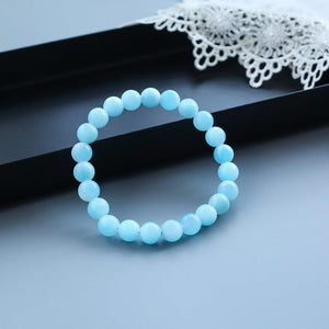 8mm Hemimorphite Stone bracelet Wholesale - Free Shipping Over 300USD - Price at $ 27.00 /pc