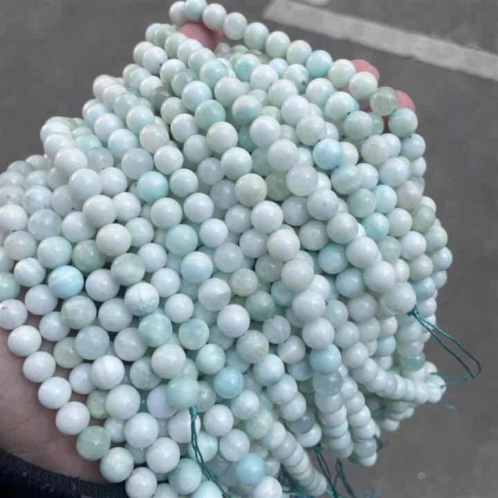 8/10mm Hemimorphite Stone beads Wholesale - Free Shipping Over 300USD - Price at $ 11.00 /pc