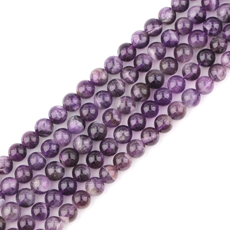 MLD Dream amethyst beads 8/10/12mm Wholesale - Free Shipping Over 300USD - Price at $ 10.00 /pc