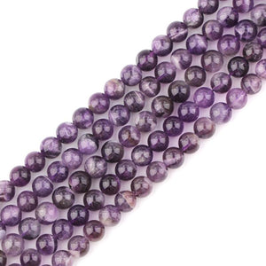 MLD Dream amethyst beads 8/10/12mm Wholesale - Free Shipping Over 300USD - Price at $ 10.00 /pc