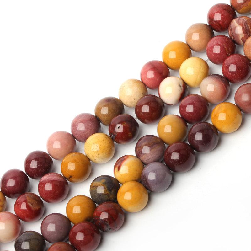 8/10/12mm Mookaite beads Wholesale - Free Shipping Over 300USD - Price at $ 7.50 /pc