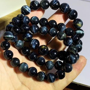 MLD Blue Tiger Eye Bracelet 8/10/12mm