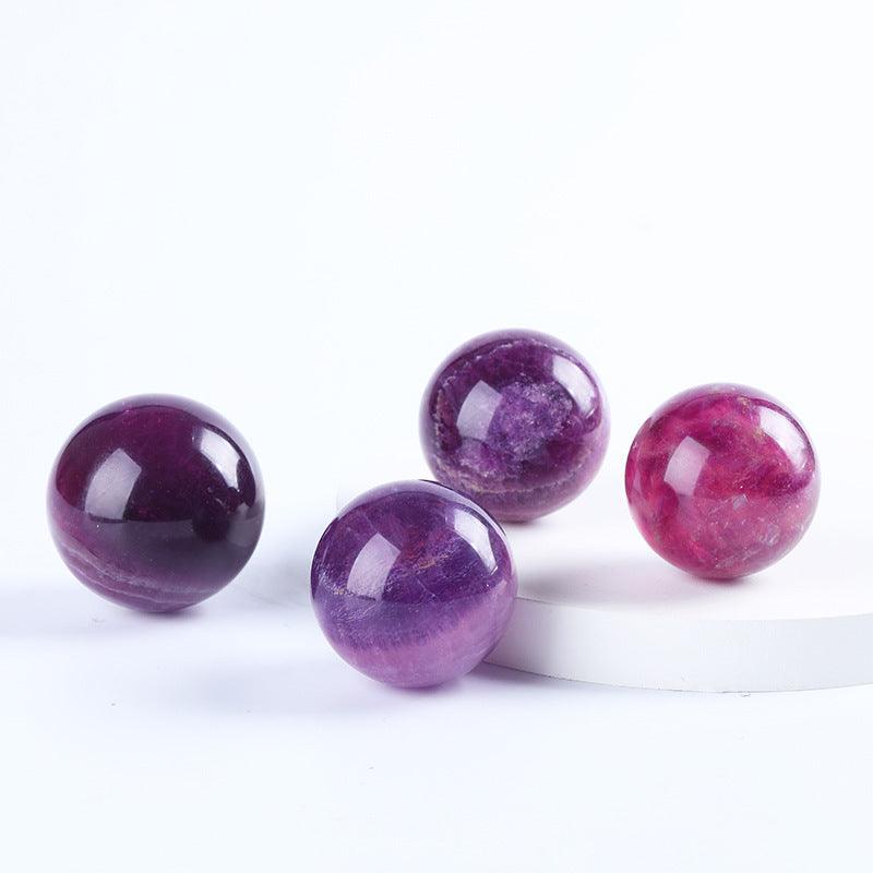 4-7cm Purple Fluorite Sphere 1kg