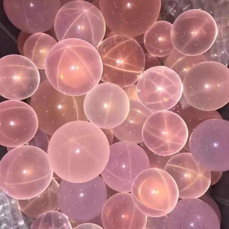 5-7cm rose quartz star sphere Wholesale - Free Shipping Over 300USD - Price at $ 66.00 /pc