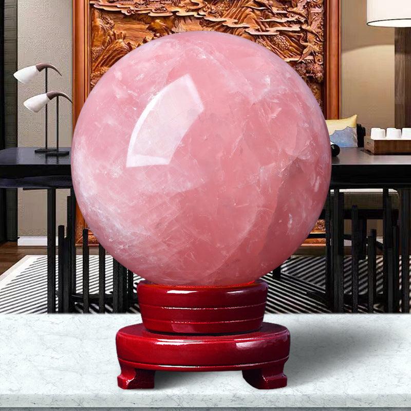 5-7cm large rose quartz sphere Wholesale - Free Shipping Over 300USD - Price at $ 30.00 /pc